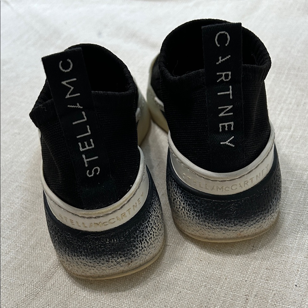 Stella McCartney Sneakers Women’s 35 Black Loop Slip On Sock Activewear - Picture 8 of 15